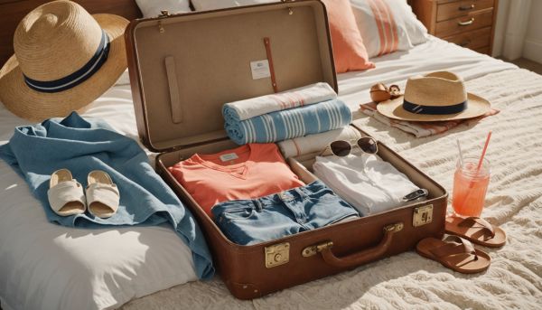 Quoi mettre dans sa valise de vacances ?