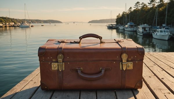 Valise de voyage pour partir loin